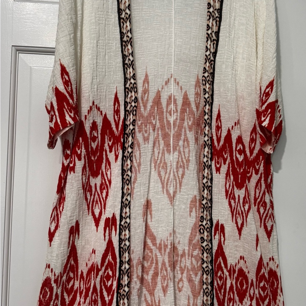 Chico's Black and White Knit Cardigan